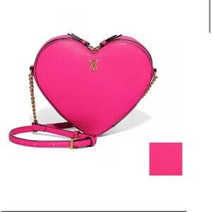 Victoria’s Secret Pink Heart Crossbody Bag